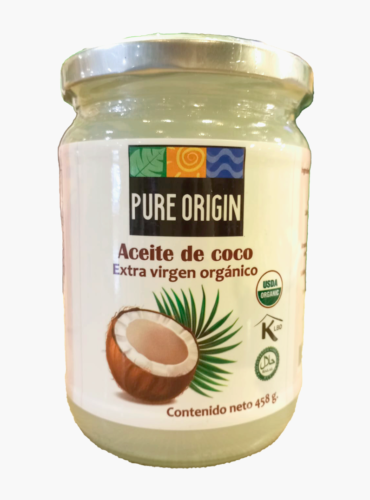 Aceite de coco virgen y orgánico 458ml