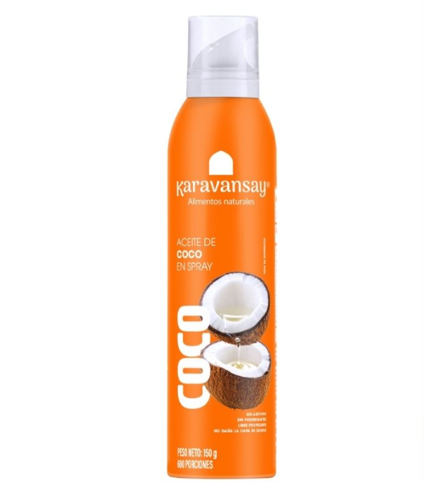 aceite de coco spray
