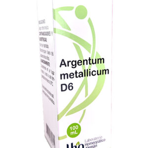 argentum metallicum d6 lha 100 ml plata coloidal