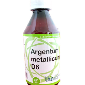 argentum metallicum d6 lha 250 ml plata coloidal