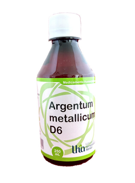 argentum metallicum d6 lha 250 ml plata coloidal