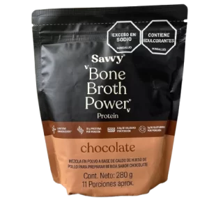 Bone broth chocolate 280g Savvy