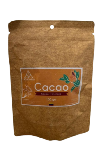 Cacao y orellanas cubo 100 g Lendario