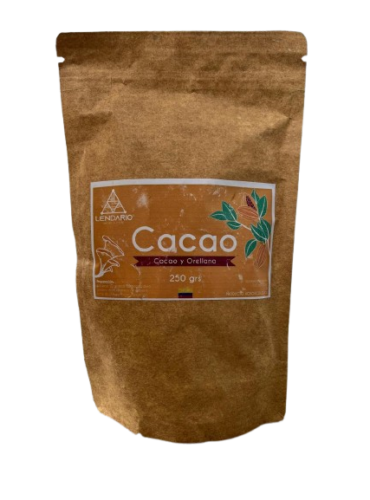 Cacao y orellanas cubo 250 g Lendario