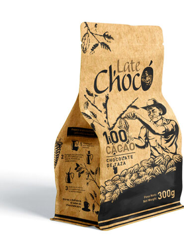 Cacao orgánico 100% sin azúcar 300g LateChoco