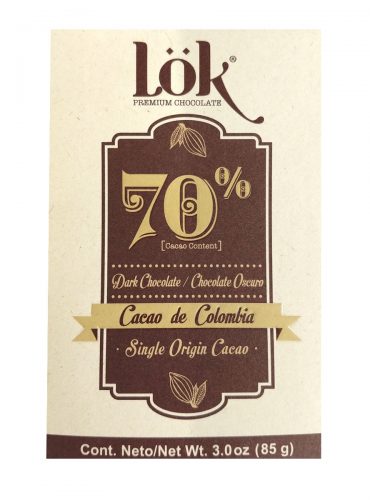 Chocolatina 70% 85g lok