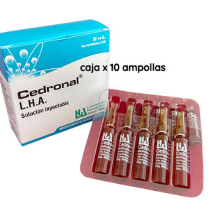 cedronal ampollas lha