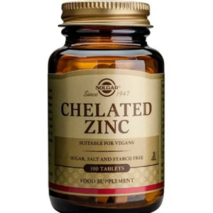 Chelated Zinc x 100 tab Solgar