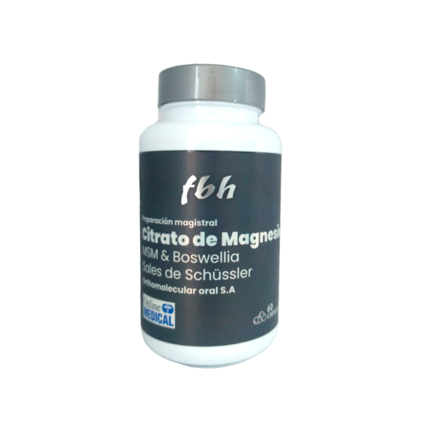 Citrato de Magnesio Negro x 60 cap FBH