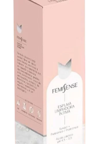 espuma limpiadora intima femisense
