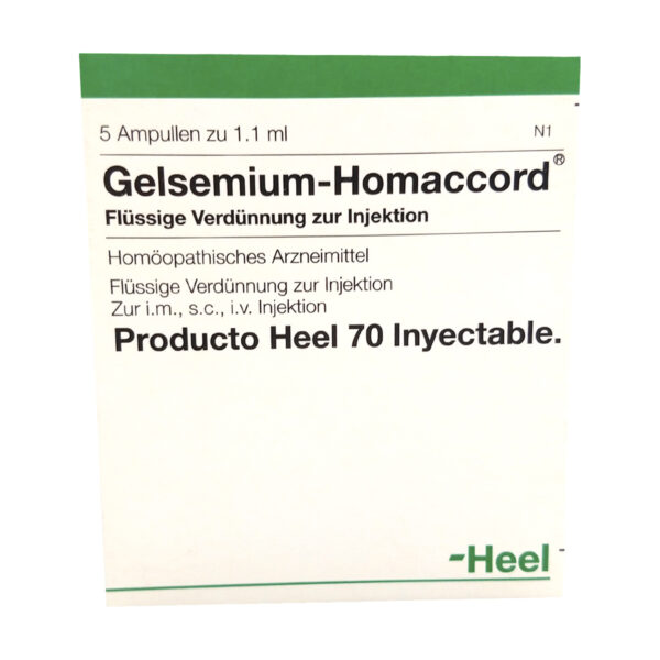 gelsemium homaccord
