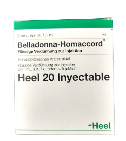 Belladonna Homaccord Heel 20