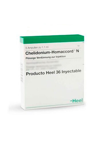 Heel 36 Chelidonium Homaccord Ampollas