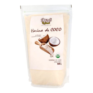 Harina de coco 500g DansLeFood