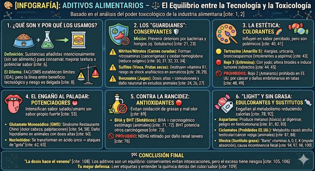 Aditivos: El Poder Toxicológico de la Industria Alimentaria 2