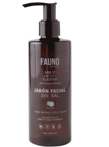 jabon facial sin sal