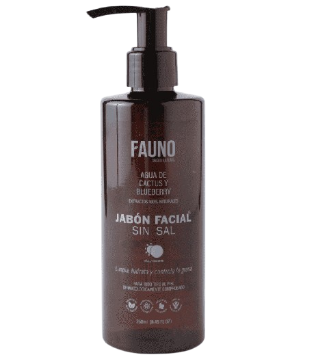 jabon facial sin sal