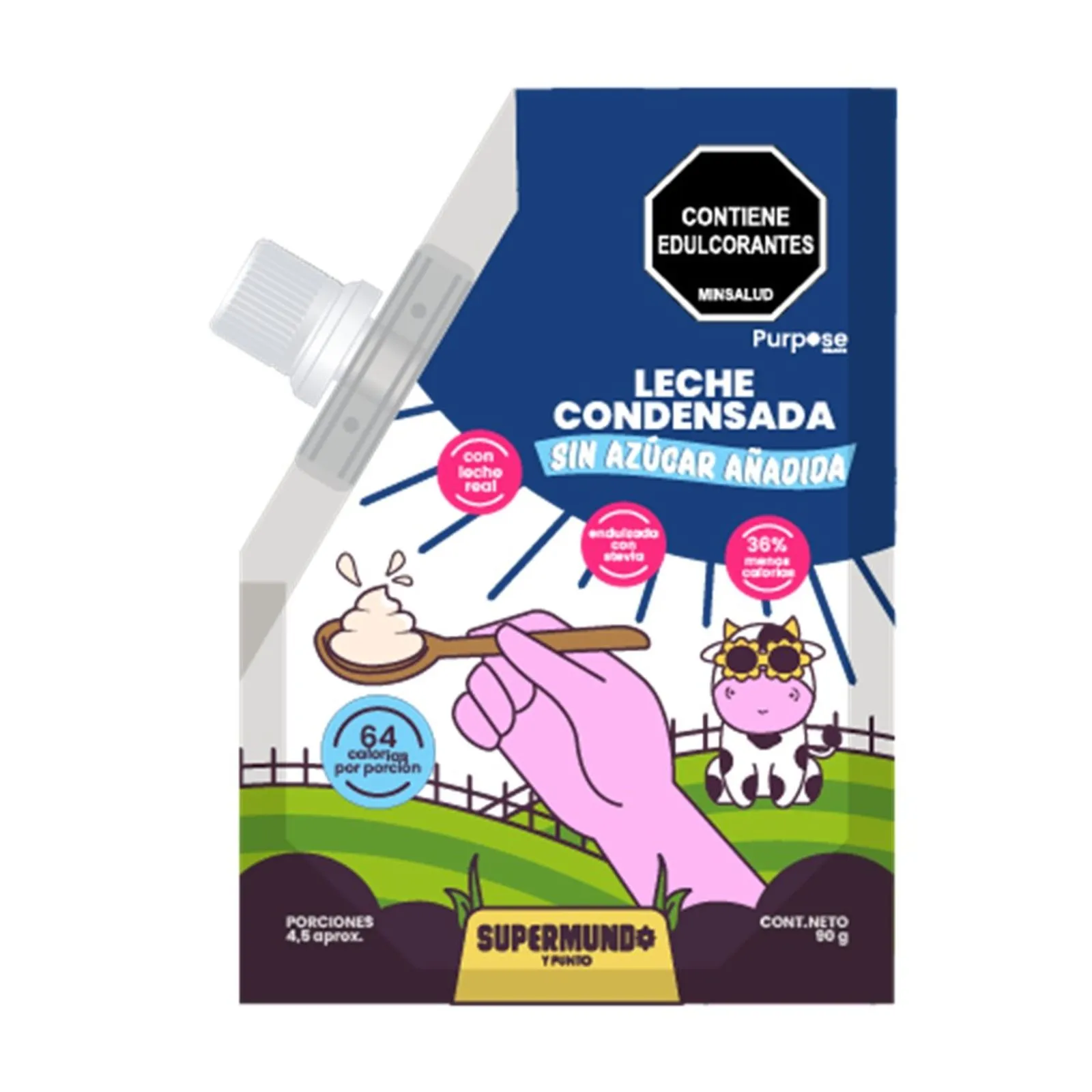 Leche condensada sin azúcar