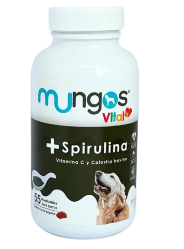 Spirulina, Vitamina C y Calostro.