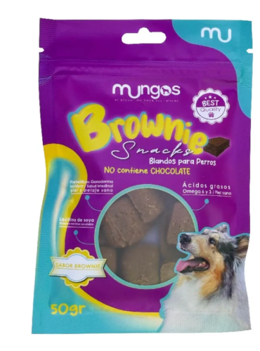 Brownie para mascotas.