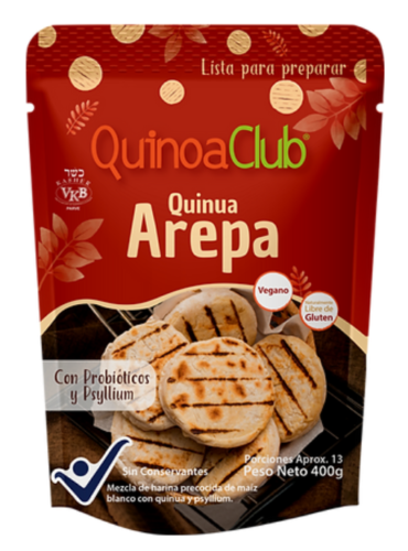 Quinua arepa quinuaclub