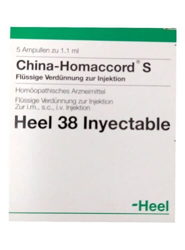 Heel China Homaccord Ampollas