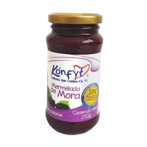 Mermelada sin azúcar mora
