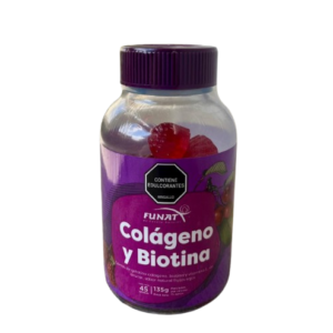 Colágeno y biotina 45 gomas Funat