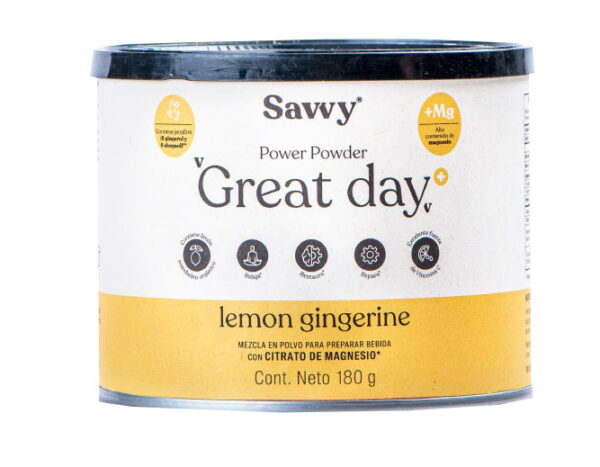 Great Day Lemon Gingerine Savvy 180g