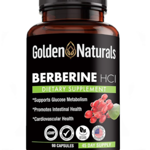 Berberine 1.200 mg por servicio.