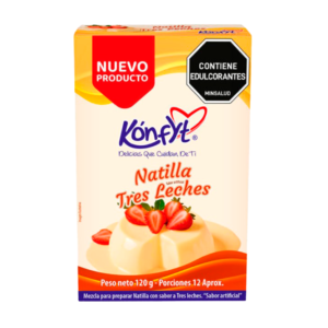 Natilla tres leches x 120 gr Konfyt