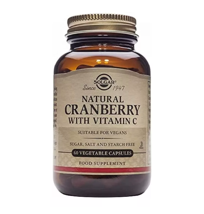 Natural Cranberry with Vitamin C x 60 veg tabs