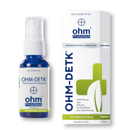 Medicamento homeopático para la detoxificación OHM-DETK 30ml