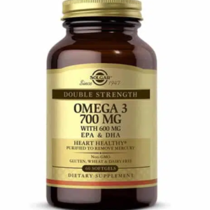 Double Strength Omega 3 700 Mg x 60 Softgels Solgar