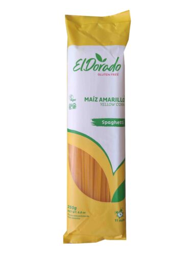 Pasta de Maíz spaguetti 250g El Dorado