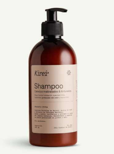 Shampoo cabellos maltratados y tinturados 485 ml Kirei