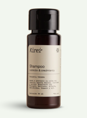 Shampoo nutrición y crecimiento 60 ml Kirei
