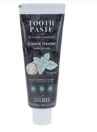 Soulseed crema dental carbón activado
