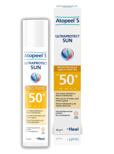 Protector solar 50+ tono claro