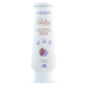 Econativa crema nutritiva capilar coco y almendras
