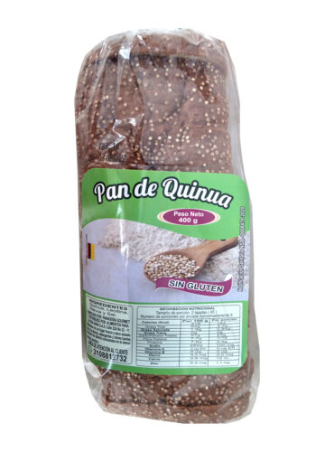 Pan de quinua sin gluten 400g