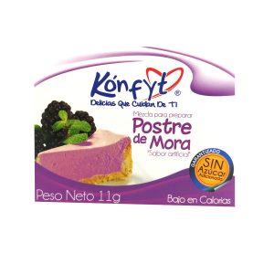 Postre de mora sin azúcar