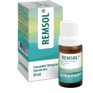 REMSOL Cannabidiol CBD 100 mg/ml Nutrabiotics