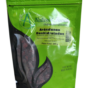 arándanos deshidratados