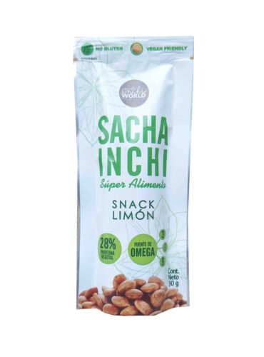 Snack de Sacha inchi Limón 30g InchiWorld