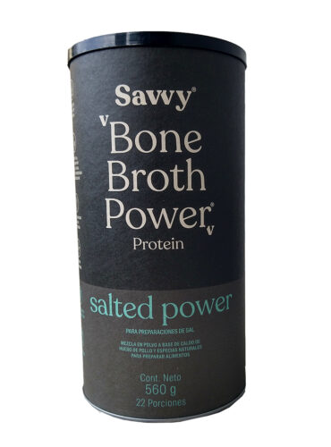 Bone Broth Salted Power Savvy Savvy