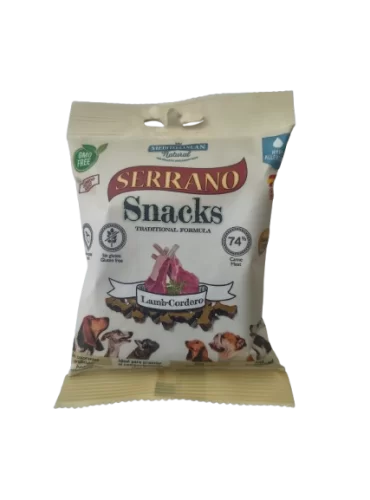 snack perro cordero serrano
