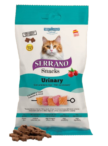 snack gato salmon y atun urinary