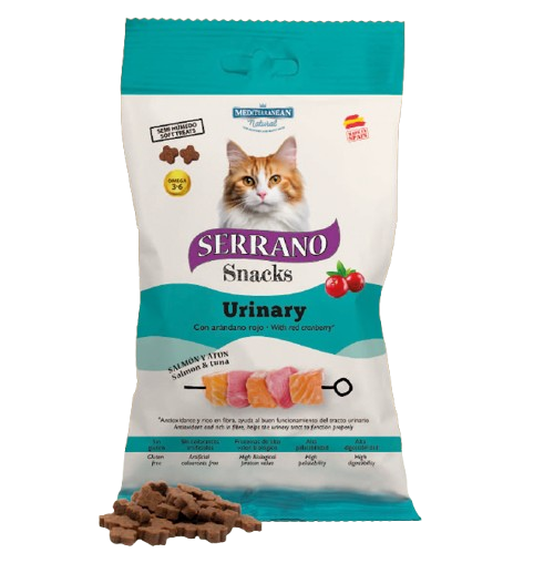 snack gato salmon y atun urinary