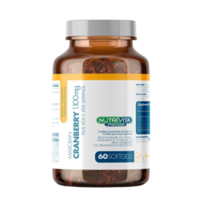 MaxCran Cranberry 1.100mg Nutrivita x 60 cap